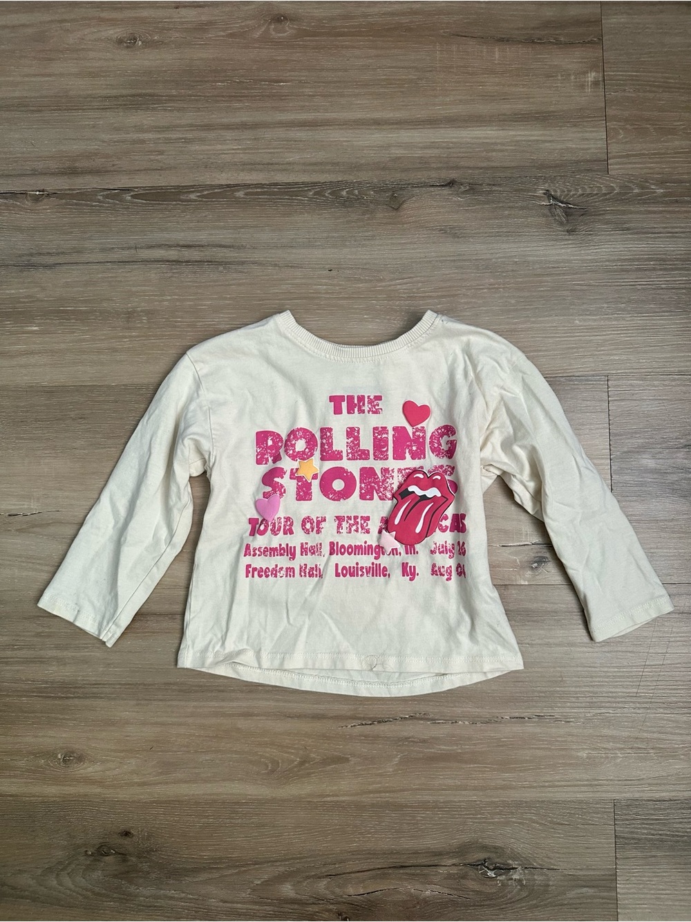 Zara x The Rolling Stones Graphic Tee – Size 2Y